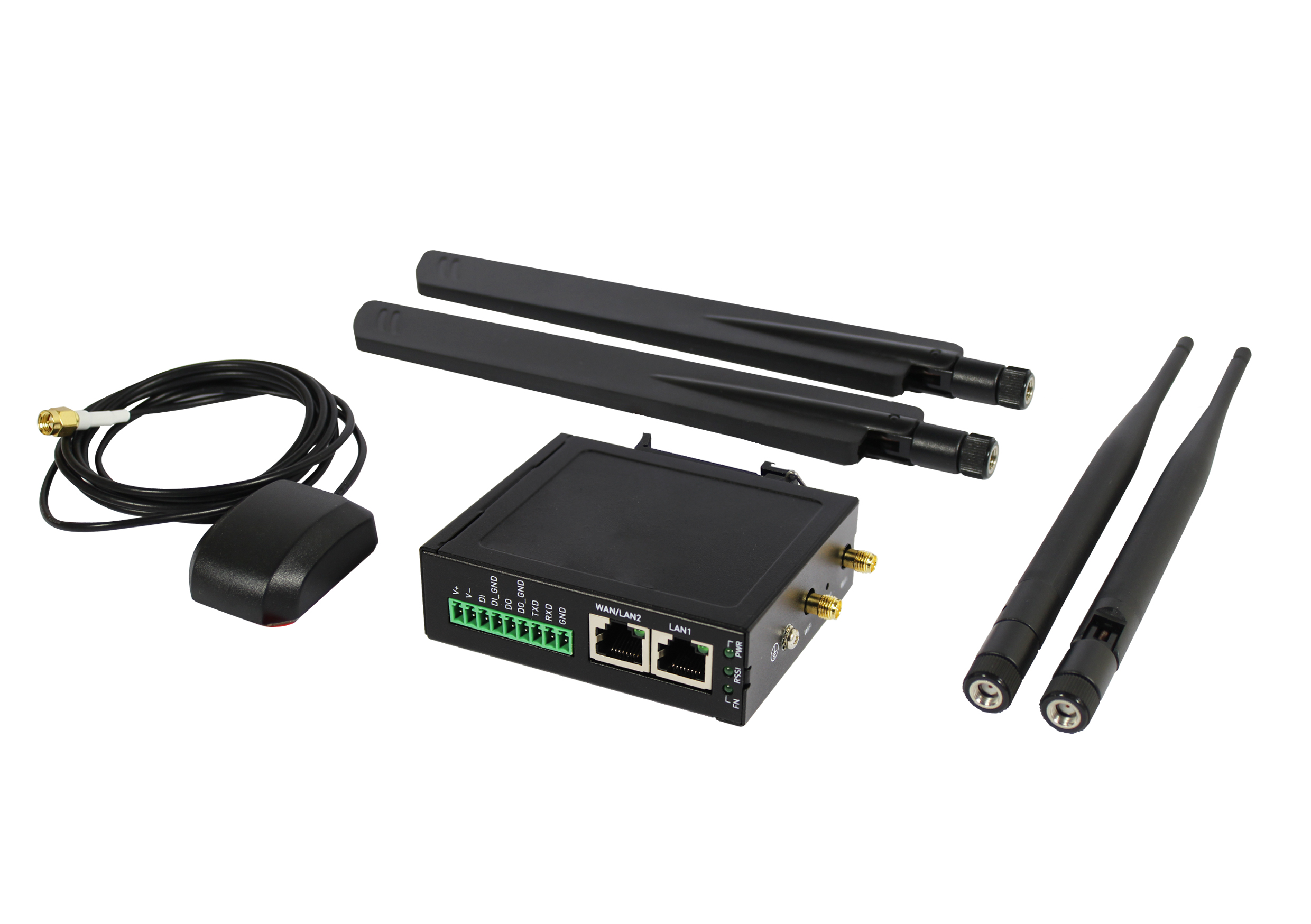 ALLNET LTE Router Compact Industrial 4G LTE Cellular Router 4G LTE GPS & RS232 WiFi ALL-RUT22GW