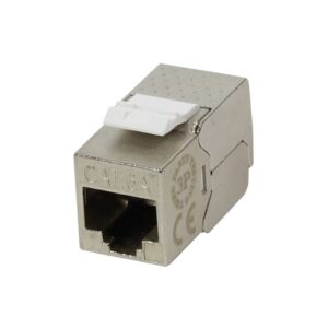 Keystone, Modul, TP-Buchse(RJ45), CAT6A, 500MHz, Slim-line/Short, 3P, Synergy 21,