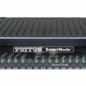 Patton SmartNode 4141 VoIP Gateway, 4FXO, 4 VoIP calls 2x Gig Ethernet
