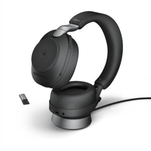 Jabra Evolve2 85 Link380/390a MS Stand Black