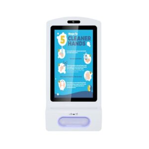 Allnet Display 21 Zoll, Desinfektion Kioskterminal, Android 7, RK3288, Farbe weiß oh. Standfuß