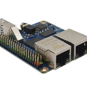 Rock Pi E D8P Dual Ethernet Board RK3328 1GB RAM oh. Wifi/BT (PoE ready)