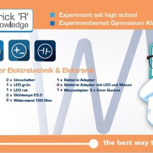 ALLNET Brick'R'knowledge Experimentierset Gymnasium Klasse 7/8