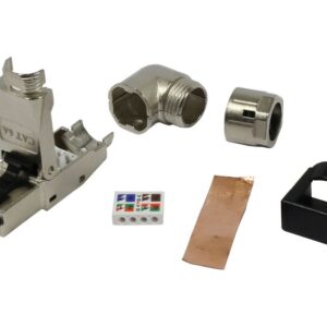TP-Stecker TP, Feldkonfektionierbar, CAT6A, RJ45, Werkzeuglo