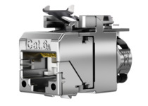 Telegärtner Modul, AMJ-SL, CAT6A, TP/LSA, Snap-In, 2-Pack, (Keystone), T568A,