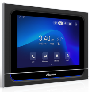 Akuvox Indoor-Station X933S, Touch Screen, Android, black