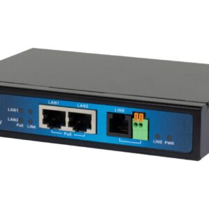ALLNET ISP Bridge Modem VDSL2 mit Vectoring/Point-to-Point Slave-Modem & 2x PoE IEEE802.3at Ports "unmanaged "ALL-MC116SPV-VDSL2"