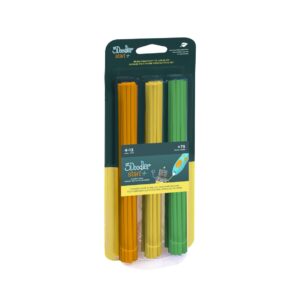 3Doodler Filament / Start+ / 75 / orange, gelb, grün / "Garden Blend Mix"