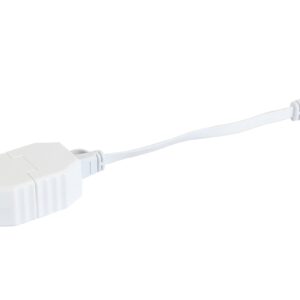 TP-TP Kupplung,CAT6A,Buchse,1:1 ,8-pol., RJ45, Sicherungskupplung, Abwurfbuchse, PoE fähig, bis zu 10GBit (ABS Gehäuse) - ALL-RJ45-Magnet-V2