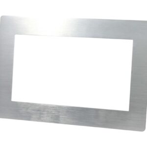 ALLNET Touch Display Tablet 14 Zoll zbh. Blende für Einbaurahmen Silber Breit