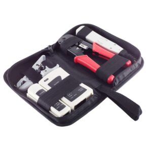 TP-Werkzeugset, Netzwerk, 4-teilig, mit Tasche