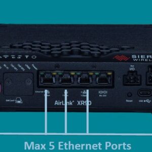 Sierra Wireless XR90 5G Single High-Performance Router mit Wi-Fi 6 4x4 MIMO