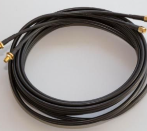Poynting · Antennen Zubehör · Kabel · A-CAB-144 · 5mTwin Pair HDF195 · SMA (M) zu SMA (F) · white · Gold beschichtet