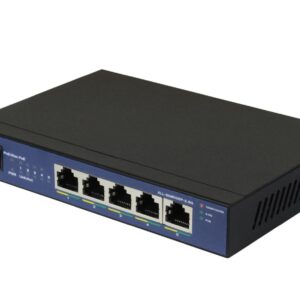 ALLNET Switch unmanaged 5 Port 2.5GBit • 5x PoE • 1x LAN • Lüfterlos • "ALL-SG8005P-2.5G"