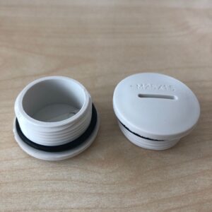Installation M25x1,5 Blindstopfen 2er Set mit O-Ring