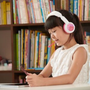 Onanoff Kopfhörer für Kinder / Homeschooling / Bluetooth / Pink