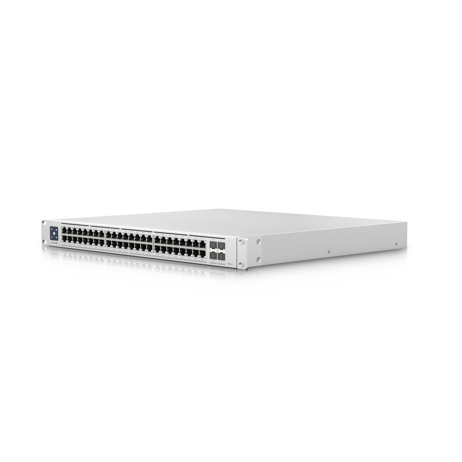 Ubiquiti Switch full managed Layer3 52 Port • 48x 2,5 GbE • PoE Budget 720W • 48x PoE at • 4x SFP+ • 19” • UniFi • USW-Enterprise-48-PoE
