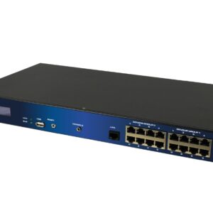 ALLNET MSR Zentrale "ALL5000v2" inkl. 16 Sensor Ports & 19" für IP Gebäude Automation