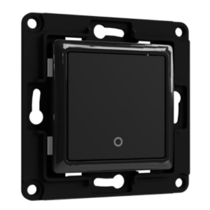 Shelly · Unterputz Zubehör · "Wall Switch 1" · Wandtaster · 1-fach · Schwarz