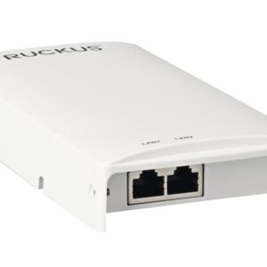RUCKUS Networks wireless ap • wifi6 • ax1800 • 2x2 • indoor • 1 gbe • h350 • 2x 1 gbe out • 1 radio ble/zigbee + 1x usb• beamflex+
