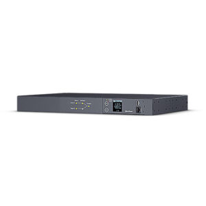 CyberPower PDU ATS, Metered, 230V/10A, 1HE, 12xC13Ausgang, 2xC14 Eingang