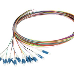 LWL-Pigtail-LC 9/125u, 2mtr. OS2, 12-Pack, farbig, G.657.A2, Synergy 21,