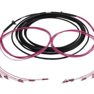 LWL-Kabel, Trunkkabel U-DQ(ZN)BH 8G 50/125, LC/LC OM4 40m, Ring, Synergy21