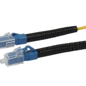 LWL-1-Faser-Patchk. 0.55mtr.LC-LC, 9/125u, OS2, G657A2, AD=2mm, flexible Knickschutztülle, Synergy21.