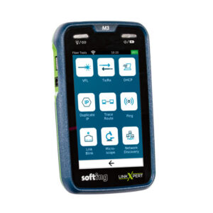 Softing, LinkXpert M3, Kupferkabel, Glasfaserkabel und WLAN Netzwerktester, *PROMO bis 15.01.2027*,
