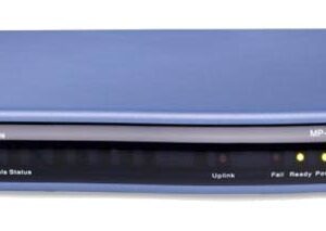Audiocodes MediaPack 112 analog VoIP gateway with 2 FXS ports, includes a signed certificate.