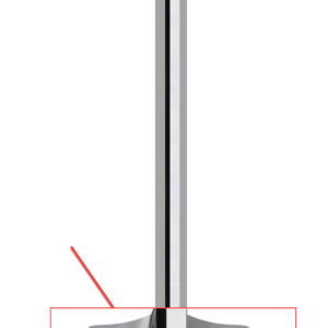 Allnet Standdisplay 21 Zoll 10Point-Touch mit Prospekthalter zbh. Metallfuß, Standfuß