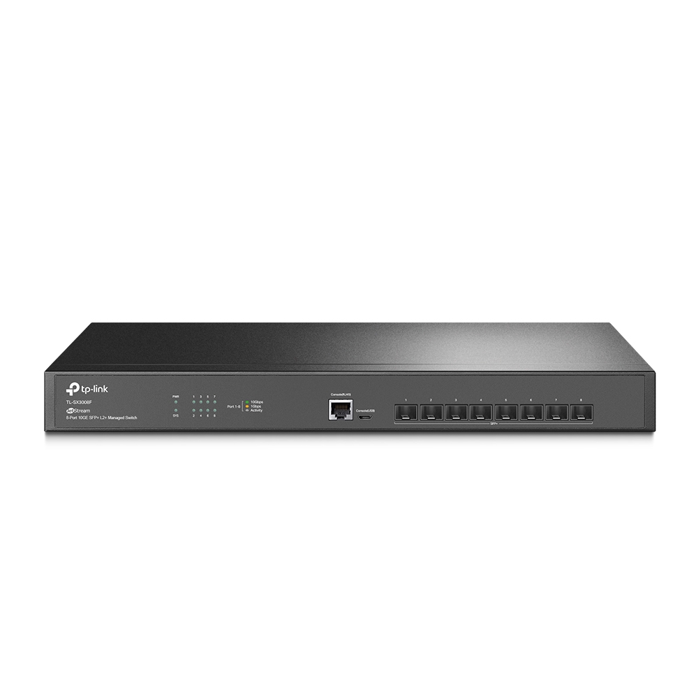 Omada by tp-link Switch full managed Layer2+ 8 Port • 8x SFP+ • Omada • SX3008F