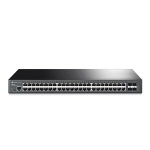 Omada by tp-link Switch full managed Layer2+ 52 Port • 48x 1 GbE • 4x SFP • 19" • Lüfterlos, Omada • SG3452