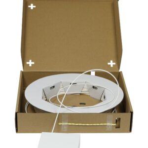 LWL-FTTH Compact Box vorkonfektioniert, 2xLC/APC -> open End, 60m, 9/125u, G.657.A2, 2-Faser, OD=2.2mm, Synergy 21