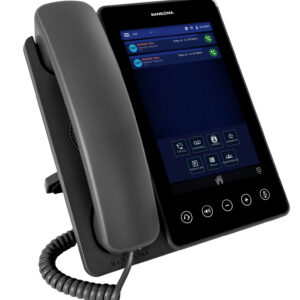 Sangoma Sangoma P370, 16-Line, HD Voice, Gigabit Ethernet, 2 x USB, BT, WiFi, 7" (800x1280) Touch screen IPS Color Display **packed in cartons of Quantity 10. Pallets contain 16 cartons, totaling 160 telephones per pallet.