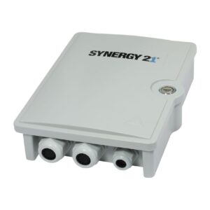 LWL-FTTH Wandgehäuse, IP55, 1xEingang/ 24xAusgang 2mm oder 2xAusgang 4-12mm, Synergy 21