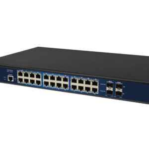 ALLNET Switch full managed 26 Port Gigabit / 22x LAN / 4x SFP / Lüfterlos / 19" / "ALL-SG8626M"
