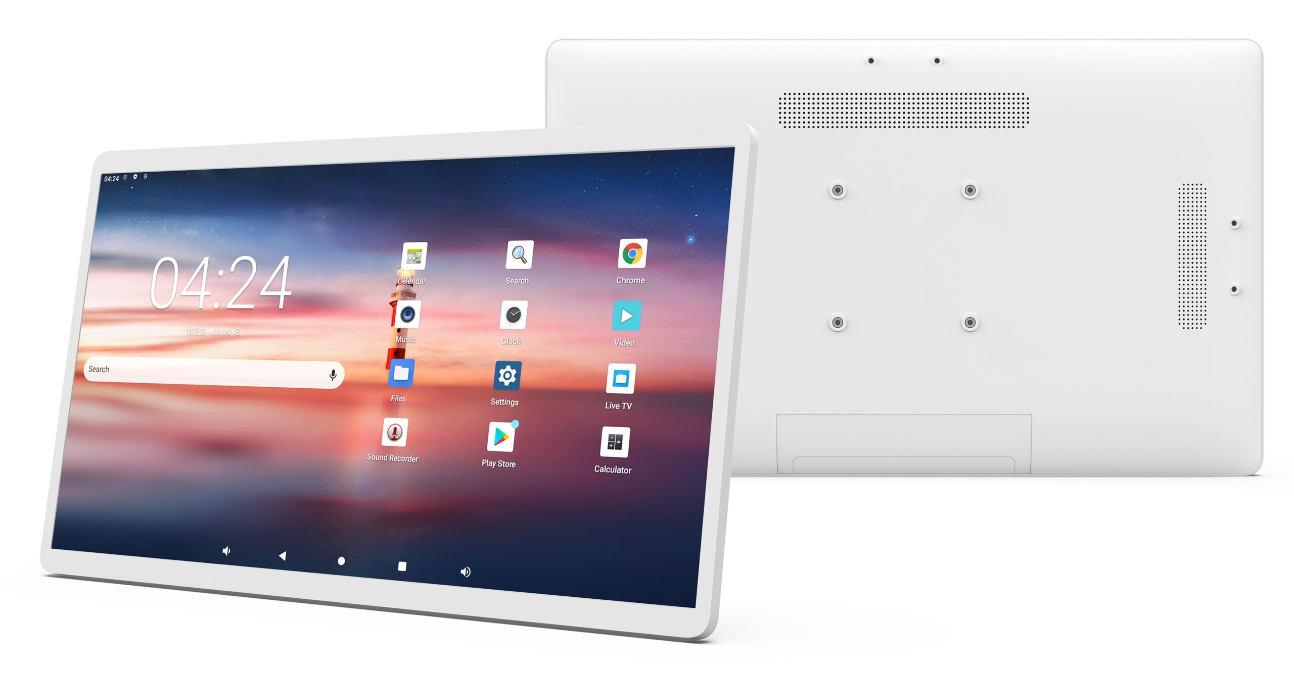 ALLNET High Performance Display 32 Zoll, Android 13, RK3588, HDMI In, Farbe weiß ohne PoE