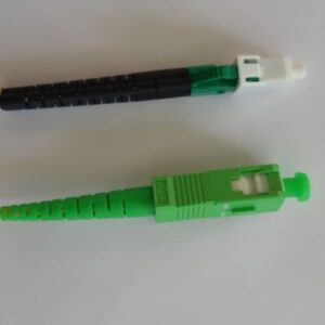 LWL-1-Faser-Patchk. 20mtr.LC(APC)-SC(APC), 9/125u, OS2, G657A2, AD=2mm, LC hat flexible Knickschutztülle, Synergy21,