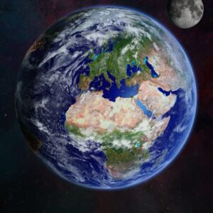 Curiscope MINT Augmented Reality Poster "Erde - Europa-Afrika" / "Earth"