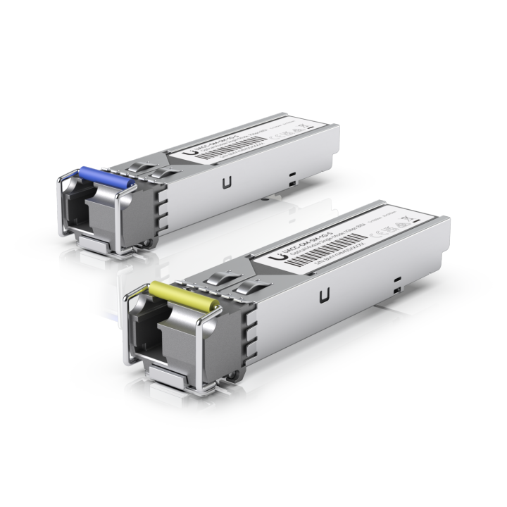 Ubiquiti 1G Bidirectional Single-Mode Optical Module • SFP • 1 GbE • 20er Pack • UACC-OM-SM-1G-S-20