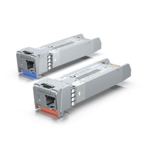 Ubiquiti 10G Bidirectional Single-Mode Optical Module • SFP+ • 10/1GbE • 2er Pack • UACC-OM-SM-10G-S-2