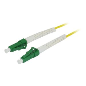 LWL-1-Faser-Patchk. 7.5mtr.LC(APC)-LC(APC), 9/125u, OS2, G657A2, AD=2mm, flexible Knickschutztülle,