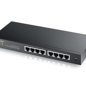 Zyxel Switch smart managed Layer2 8 Port • 8x 1 GbE • Desktop • Lüfterlos • GS1900-8 V2