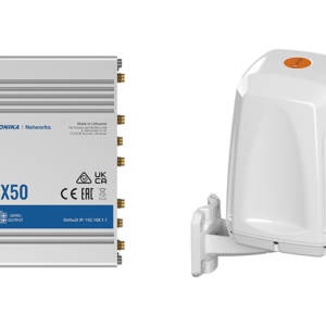Teltonika · RUTX50 · 5G Router & Poynting · A-EPNT-0004-V1-17 · 5G Rundstrahlantenne BUNDLE