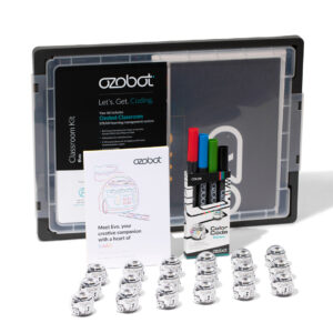 Ozobot MINT Coding Roboter Schulset "Evo Classroom Kit 18 Robots"