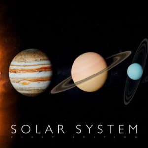 Curiscope MINT Augmented Reality Poster "Sonnensystem" / "Solar System"
