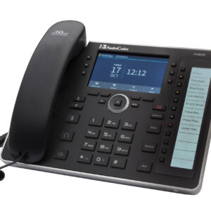 AudioCodes IP 445HD IP-Phone PoE GbE black with integrated BT and Dual Band Wi-Fi