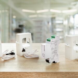 Shelly · Hutschiene · "Pro 3EM 400A" · Stromzähler · inkl. 3x 400A Klemmen · Messfunktion · WLAN · LAN · BT