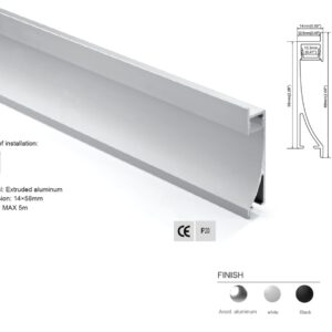 Synergy 21 LED U-Profil 200cm, ALU023-R2